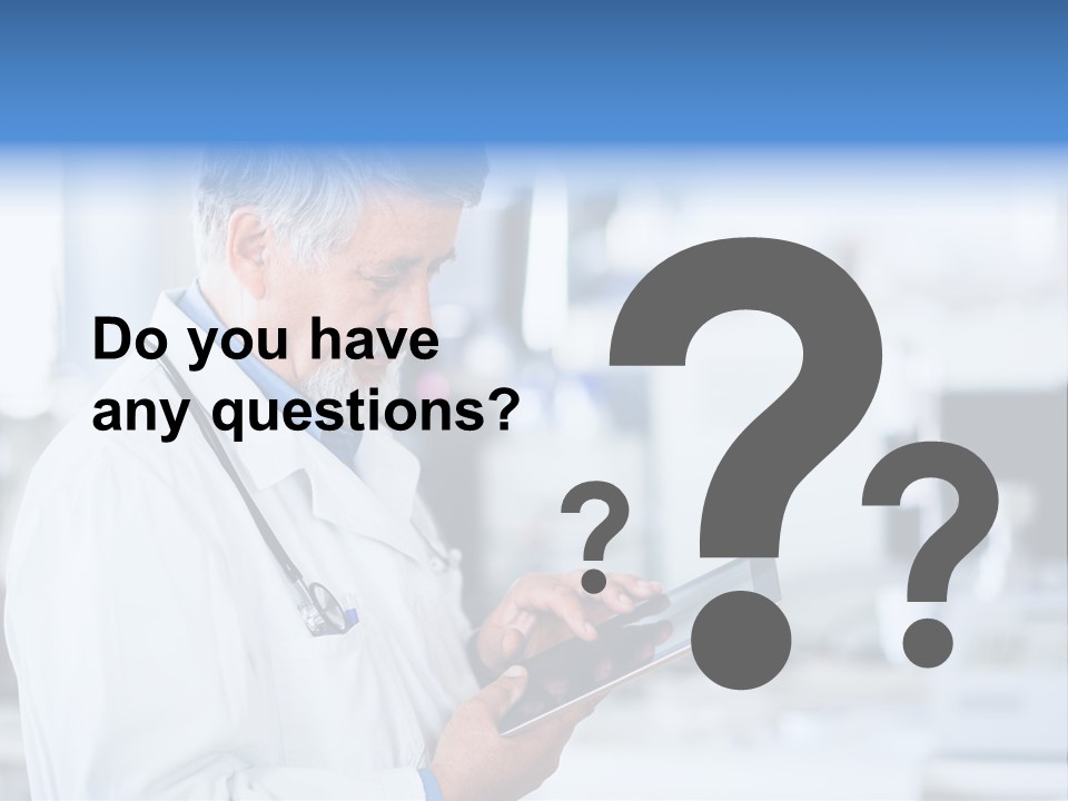 Research Portrait Senior PowerPoint Template