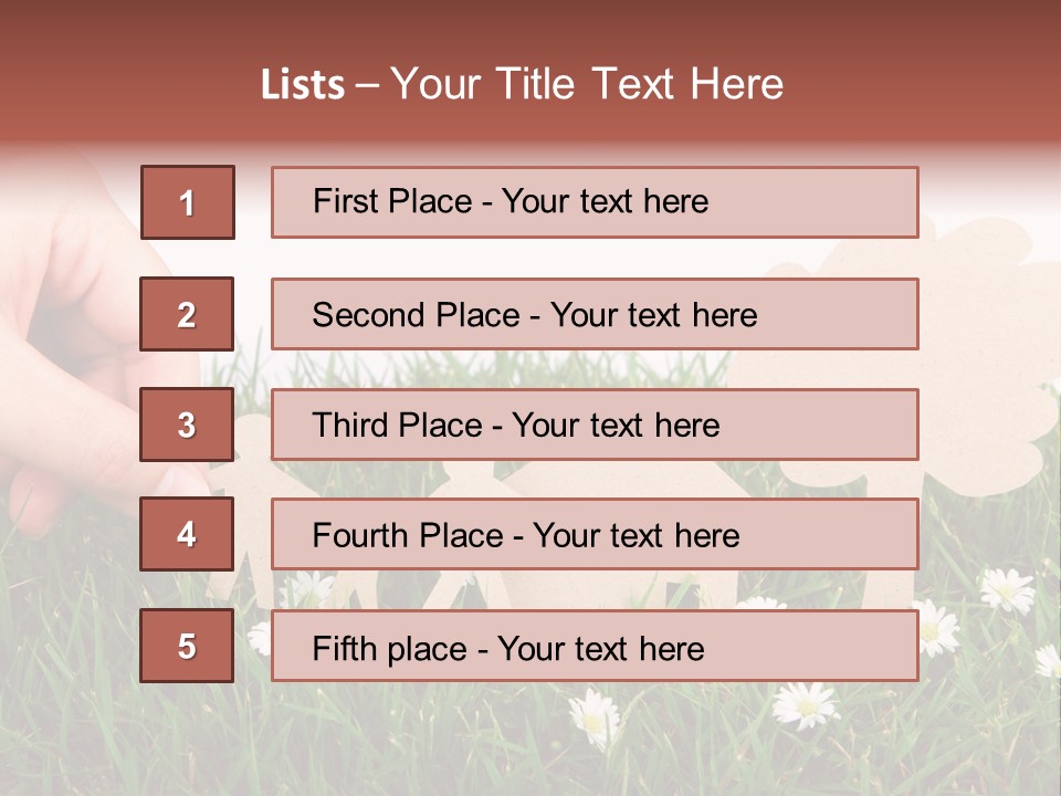 House Spring Growth PowerPoint Template