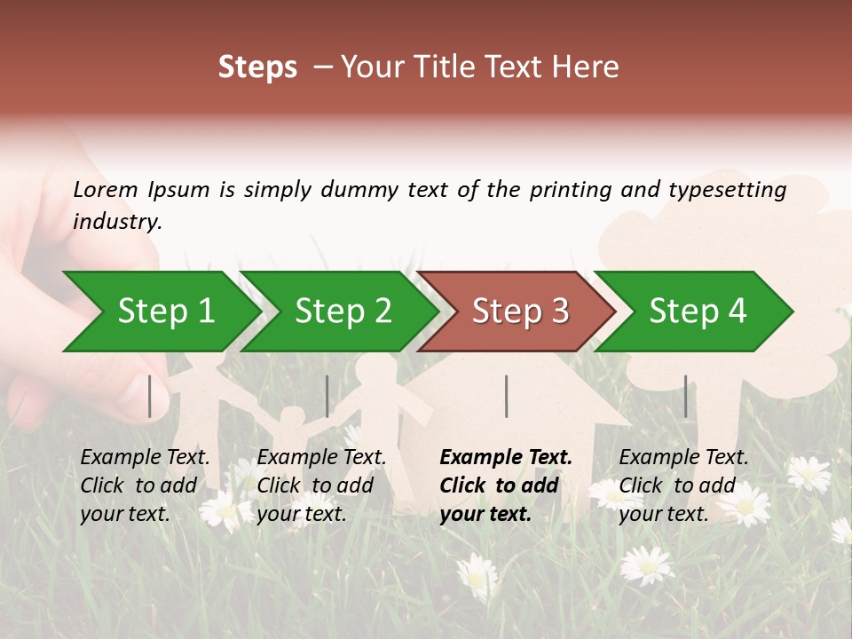 House Spring Growth PowerPoint Template