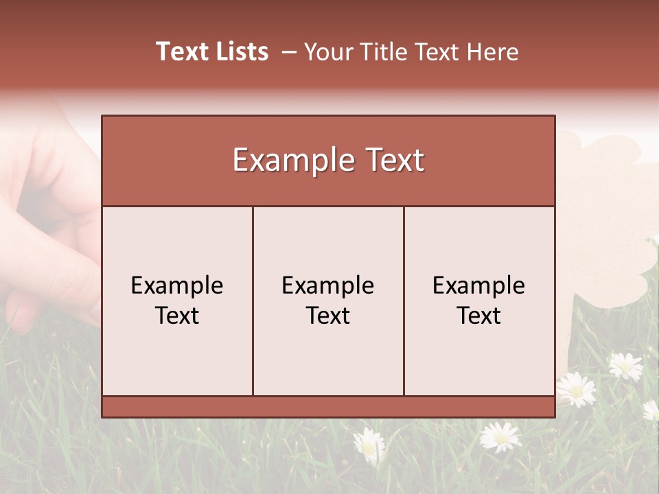 House Spring Growth PowerPoint Template
