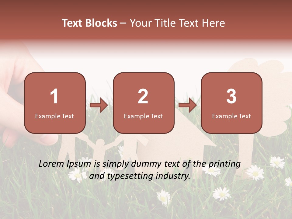 House Spring Growth PowerPoint Template