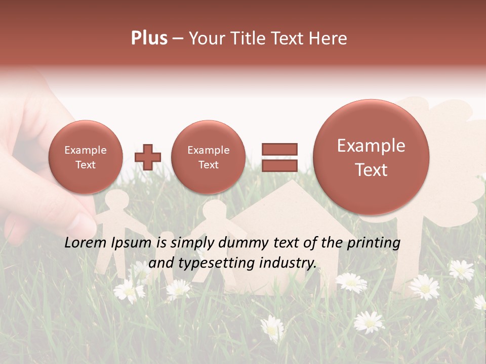 House Spring Growth PowerPoint Template