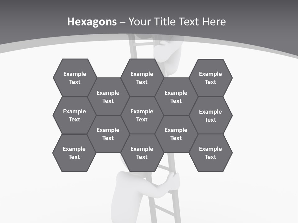 Men Steps Together PowerPoint Template