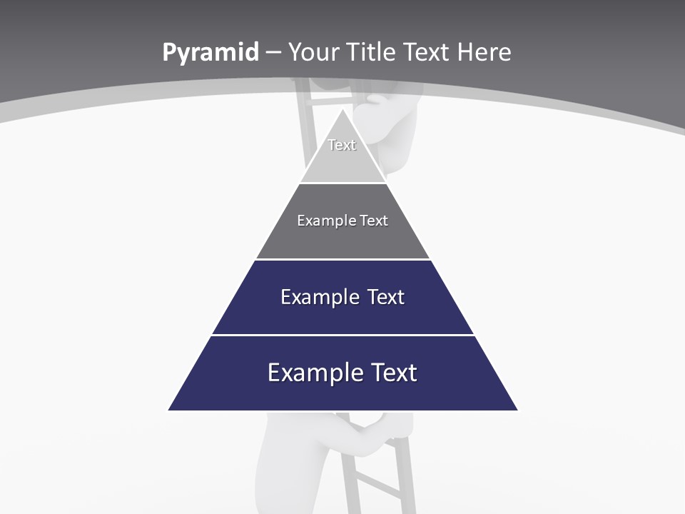 Men Steps Together PowerPoint Template