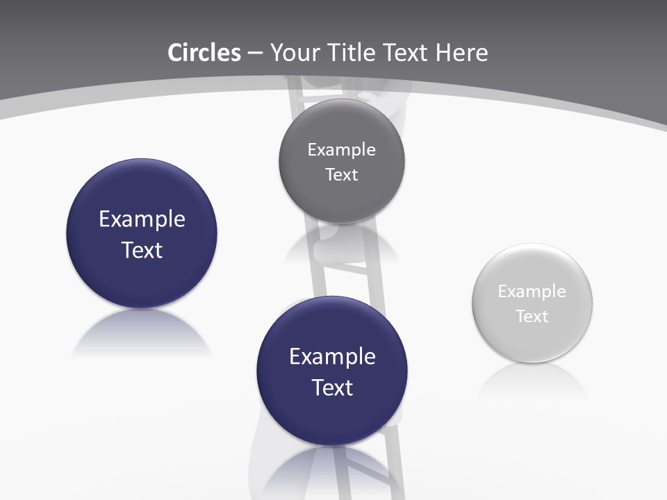 Men Steps Together PowerPoint Template