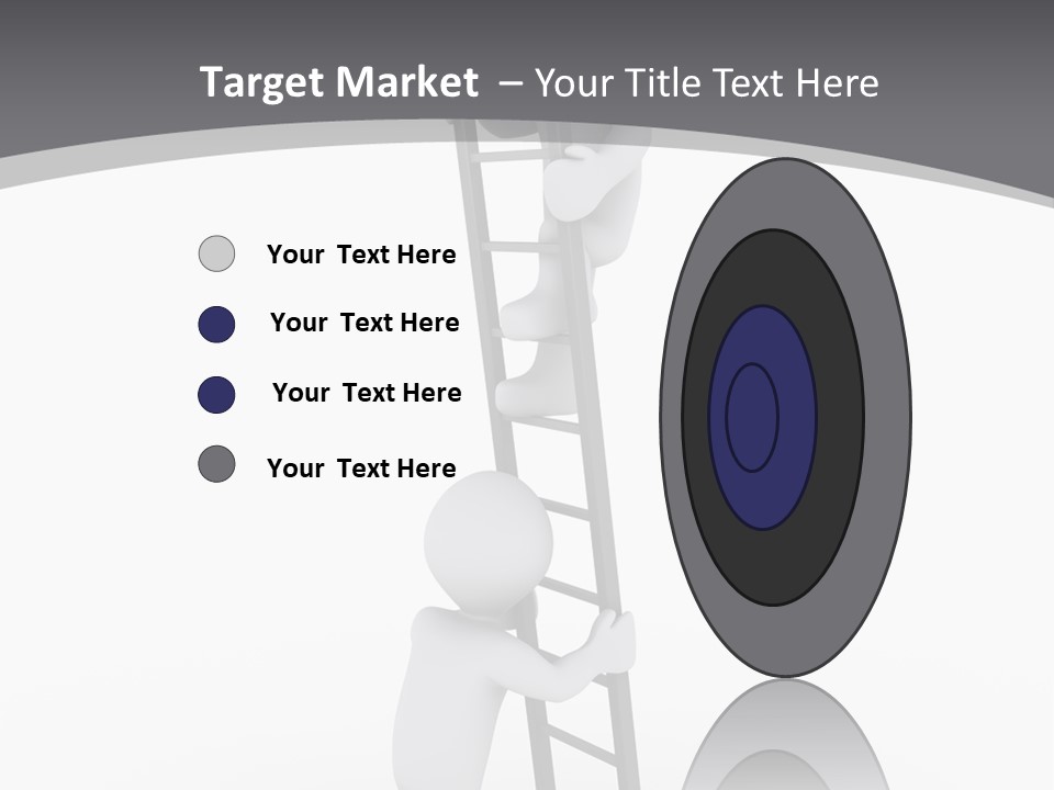 Men Steps Together PowerPoint Template