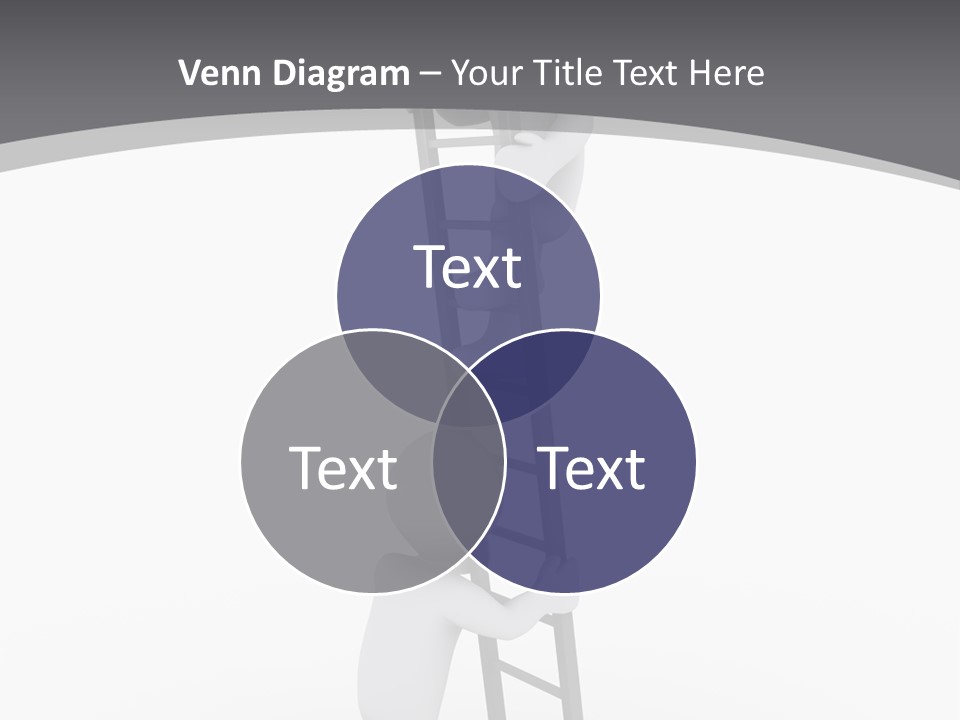Men Steps Together PowerPoint Template