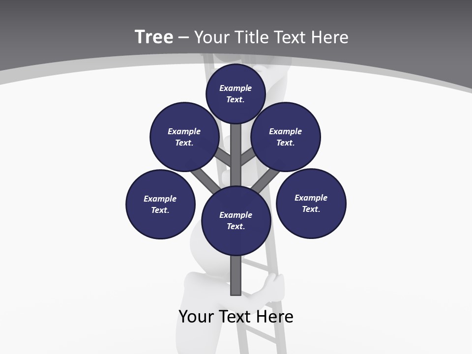 Men Steps Together PowerPoint Template