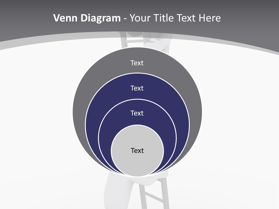 Men Steps Together PowerPoint Template