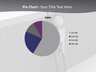 Progress Steps Brick PowerPoint Template