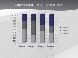 Progress Steps Brick PowerPoint Template