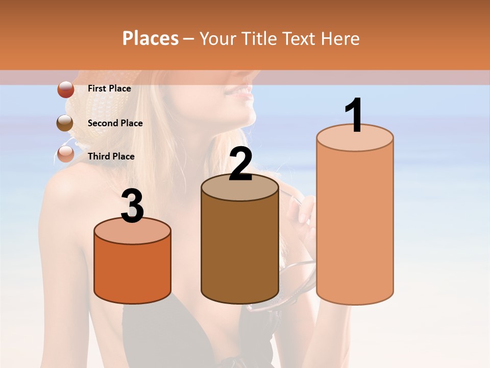Bikini Hawaii Sexual PowerPoint Template