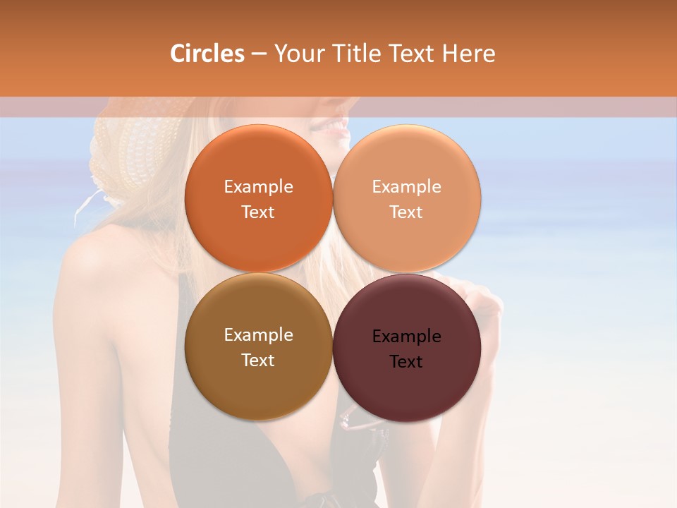 Bikini Hawaii Sexual PowerPoint Template