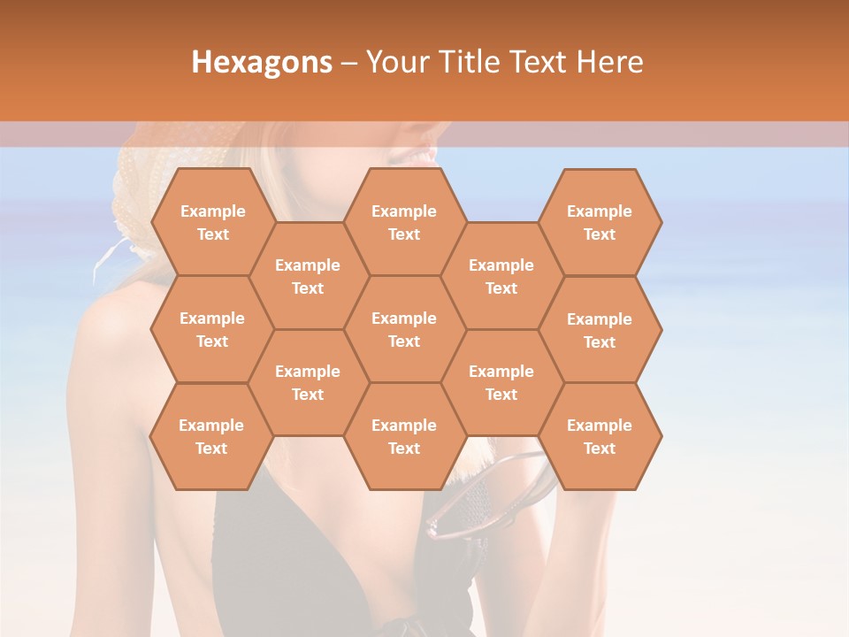 Bikini Hawaii Sexual PowerPoint Template