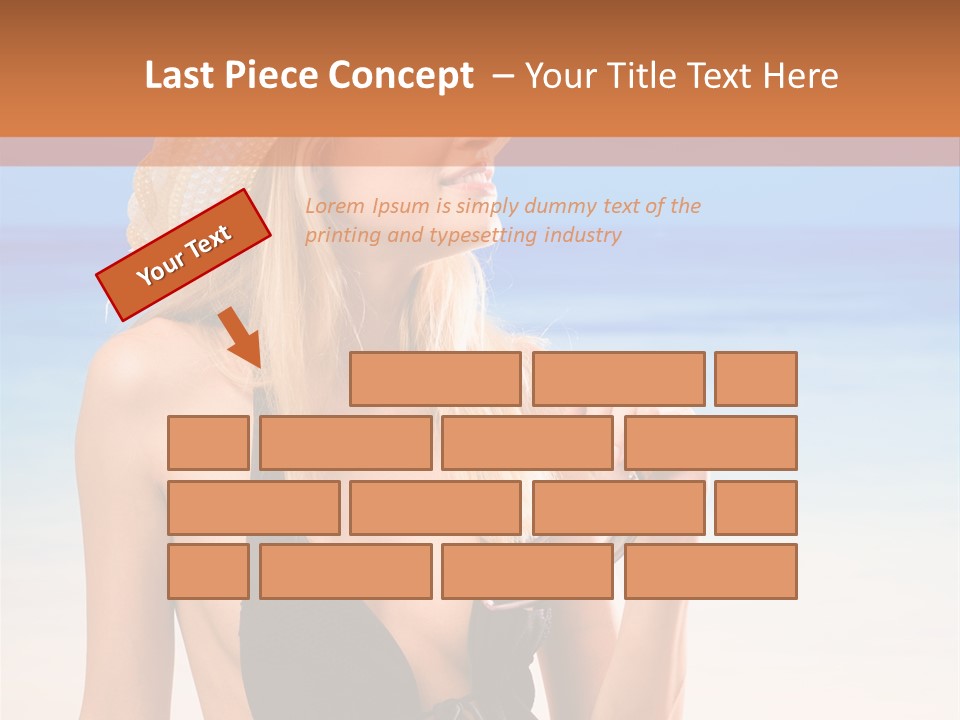 Bikini Hawaii Sexual PowerPoint Template