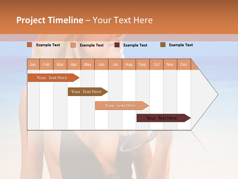 Bikini Hawaii Sexual PowerPoint Template