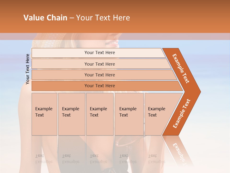 Bikini Hawaii Sexual PowerPoint Template
