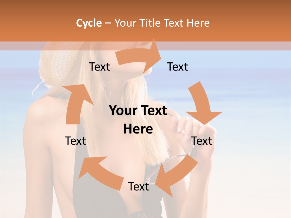 Bikini Hawaii Sexual PowerPoint Template