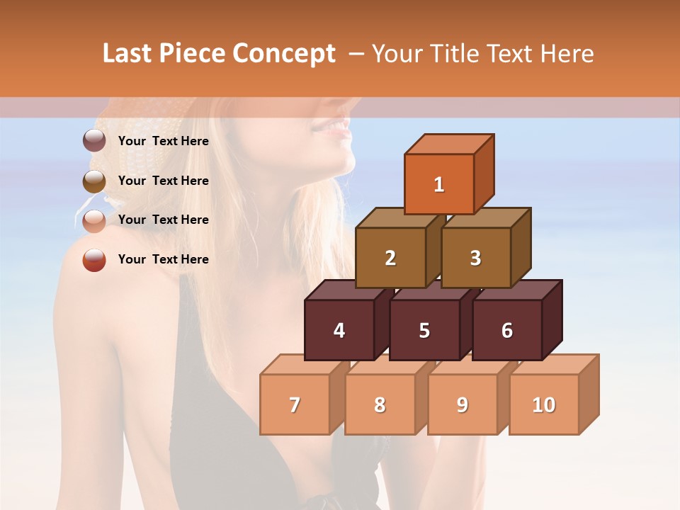 Bikini Hawaii Sexual PowerPoint Template