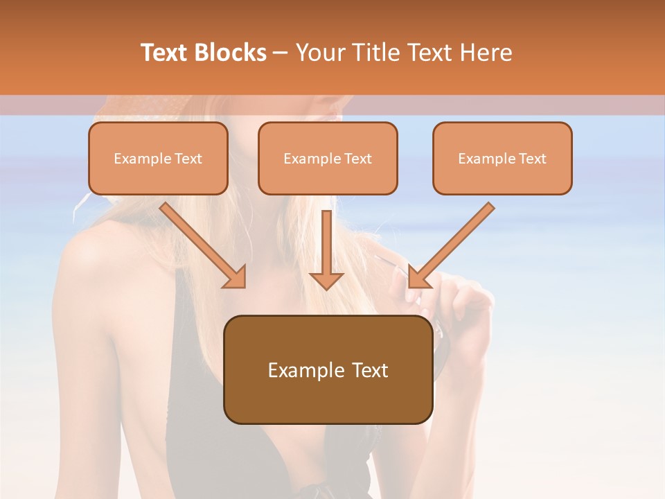 Bikini Hawaii Sexual PowerPoint Template