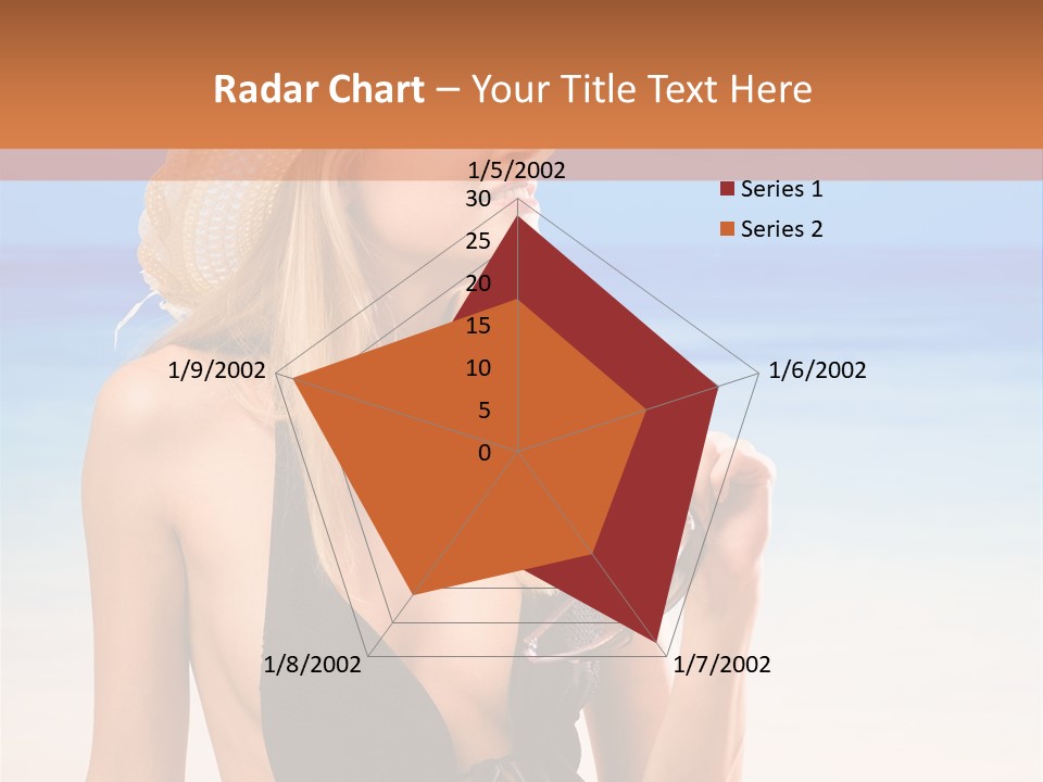 Bikini Hawaii Sexual PowerPoint Template