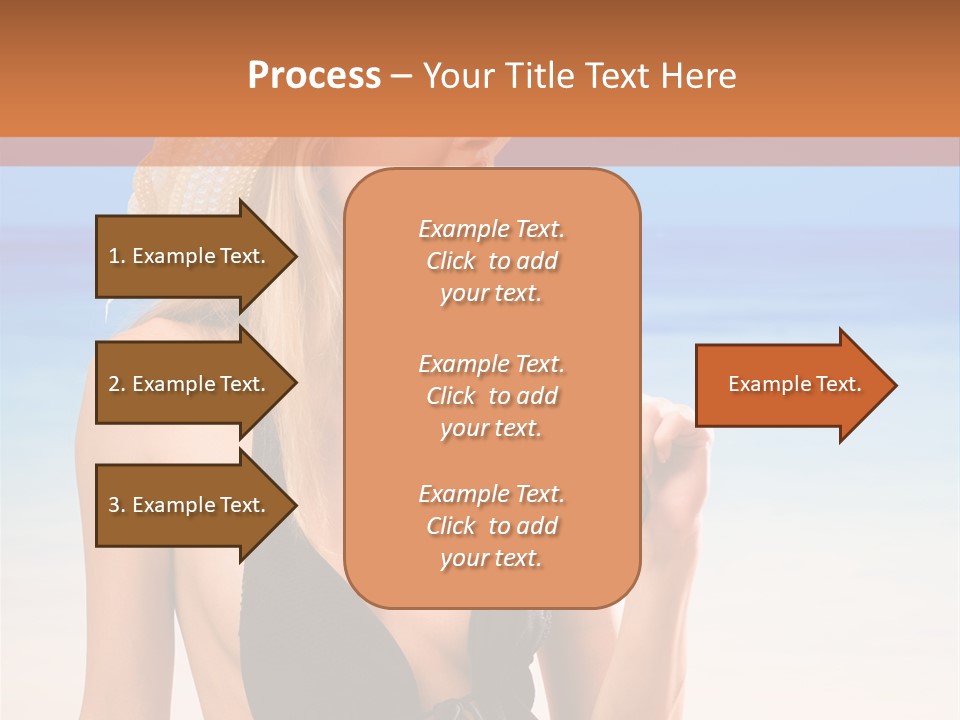 Bikini Hawaii Sexual PowerPoint Template