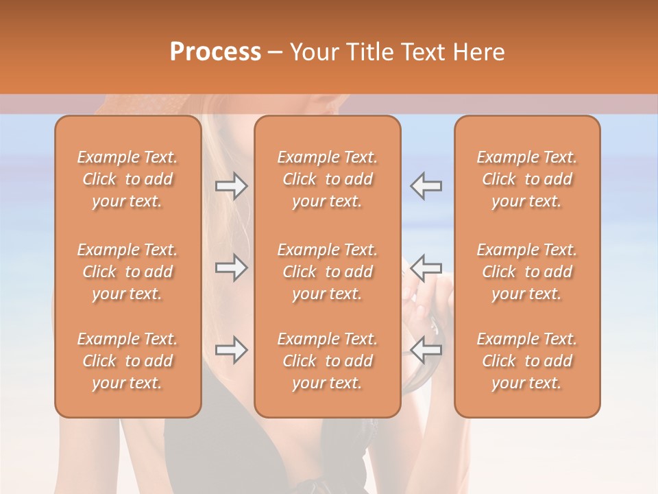 Bikini Hawaii Sexual PowerPoint Template