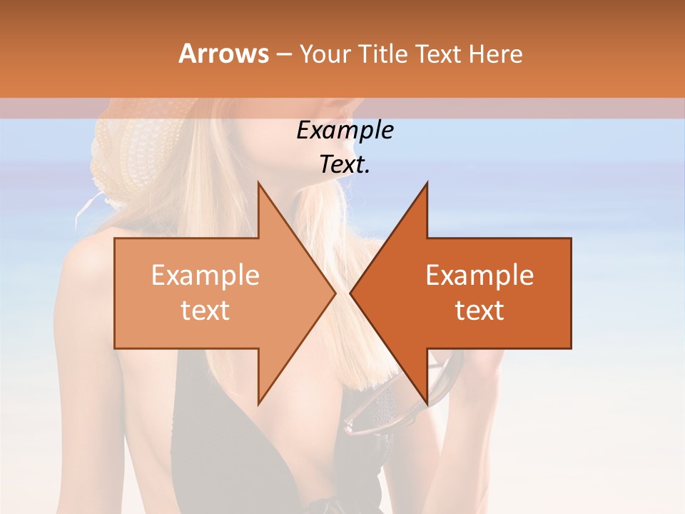 Bikini Hawaii Sexual PowerPoint Template