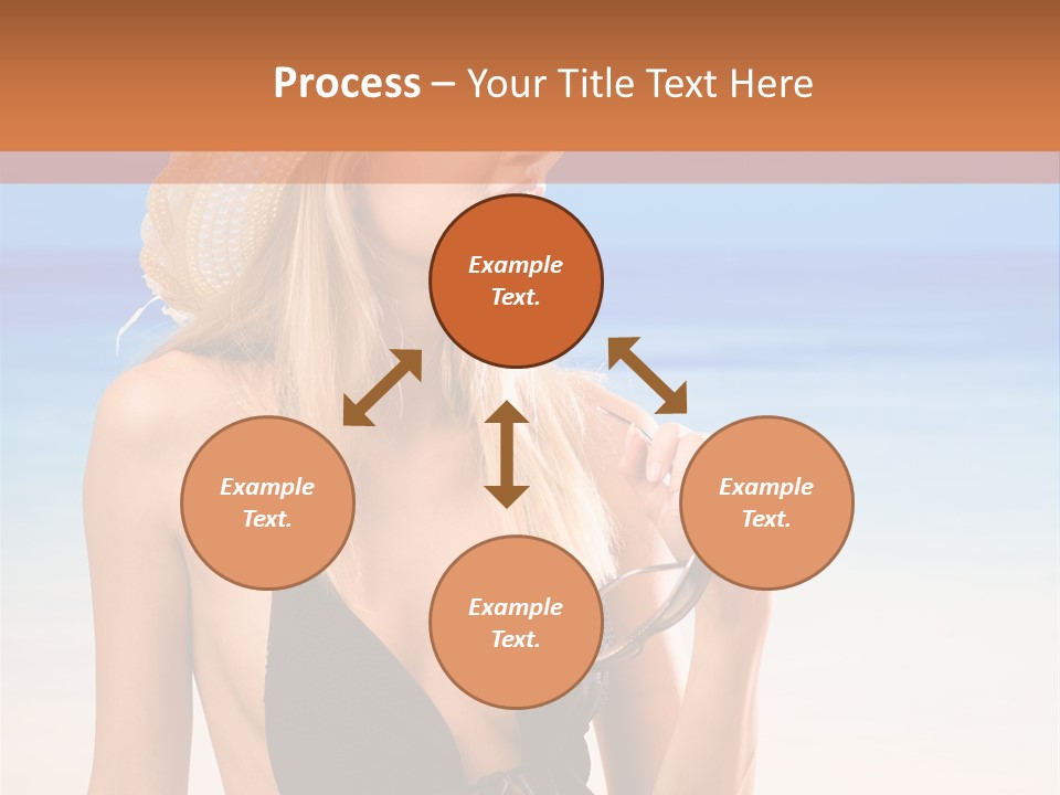 Bikini Hawaii Sexual PowerPoint Template