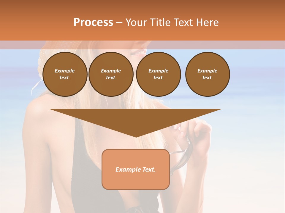 Bikini Hawaii Sexual PowerPoint Template