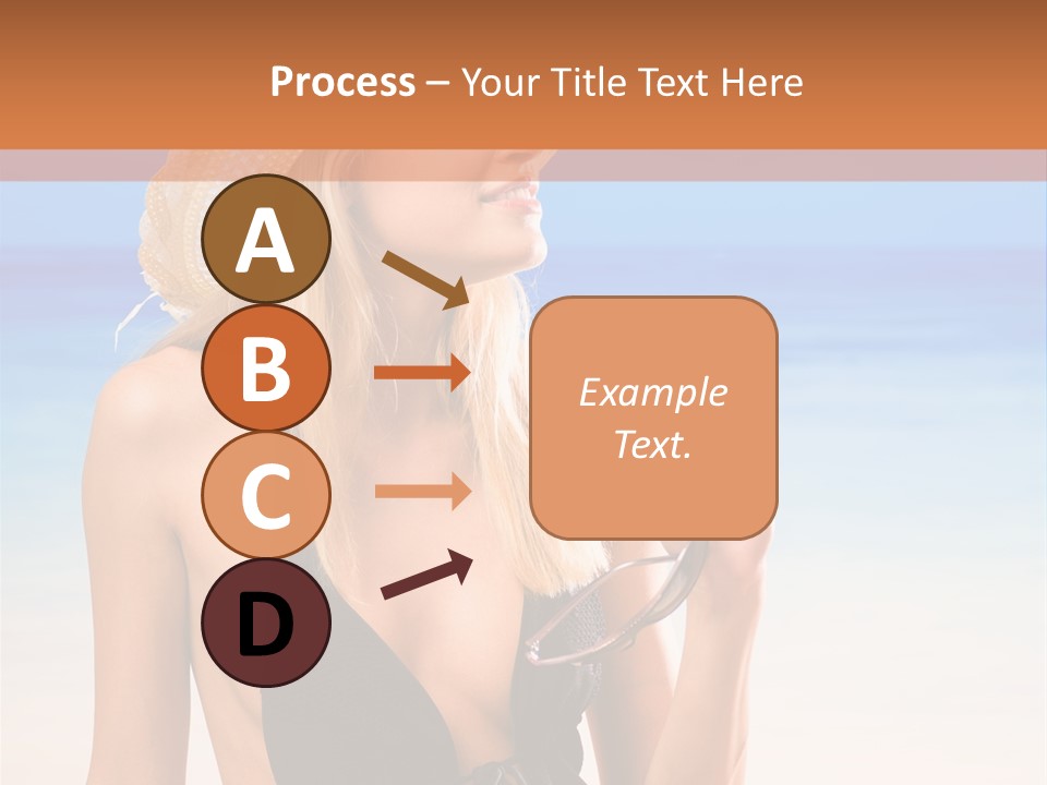Bikini Hawaii Sexual PowerPoint Template
