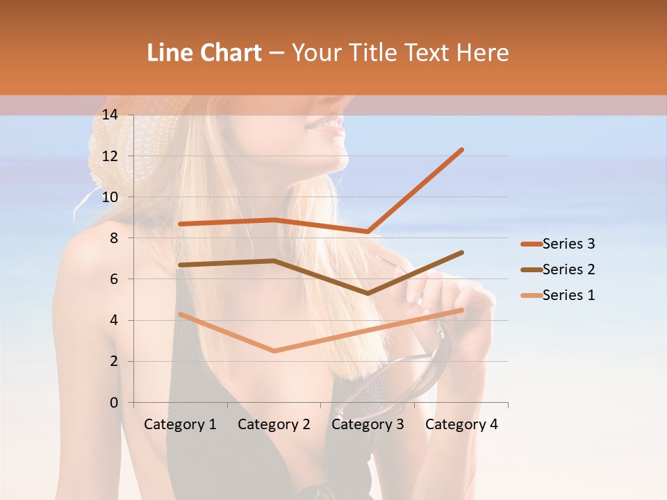 Bikini Hawaii Sexual PowerPoint Template