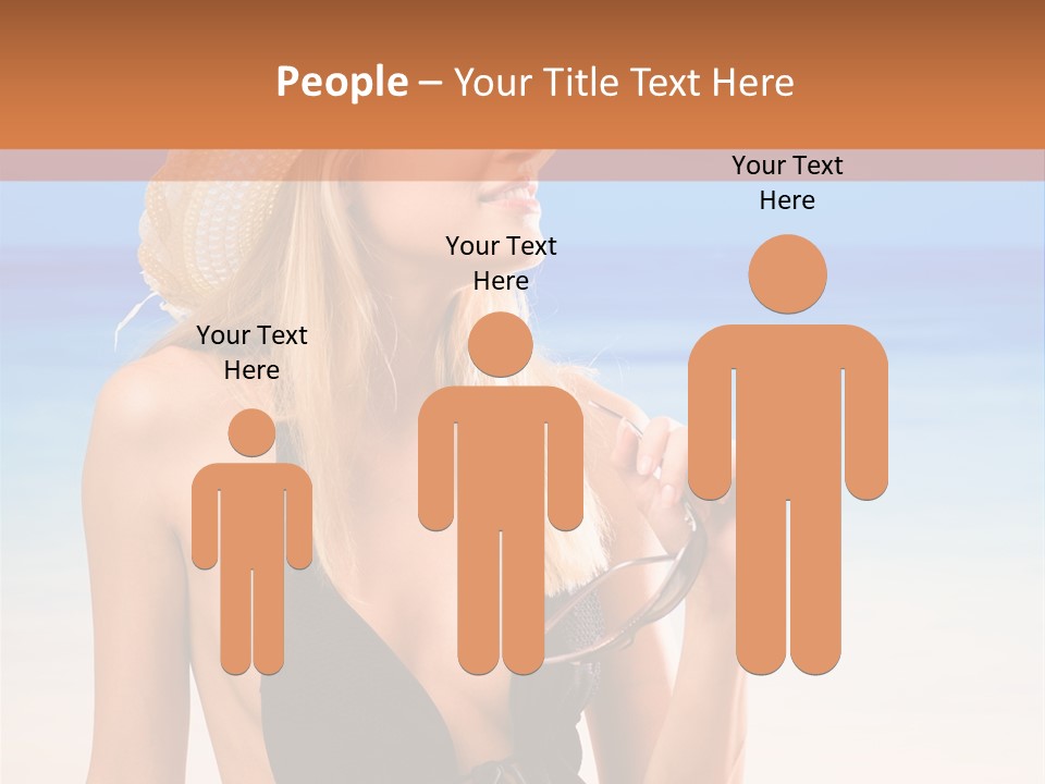 Bikini Hawaii Sexual PowerPoint Template