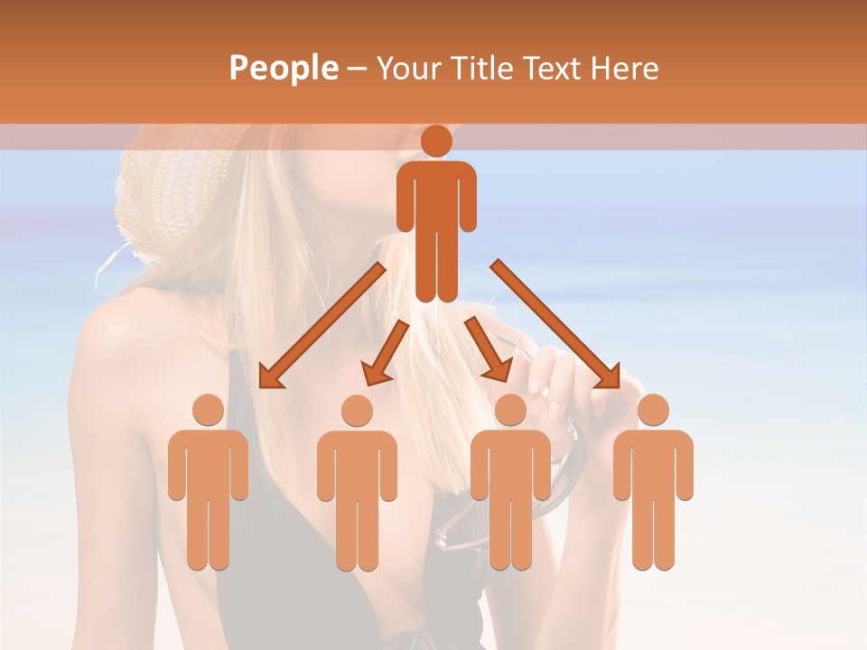 Bikini Hawaii Sexual PowerPoint Template