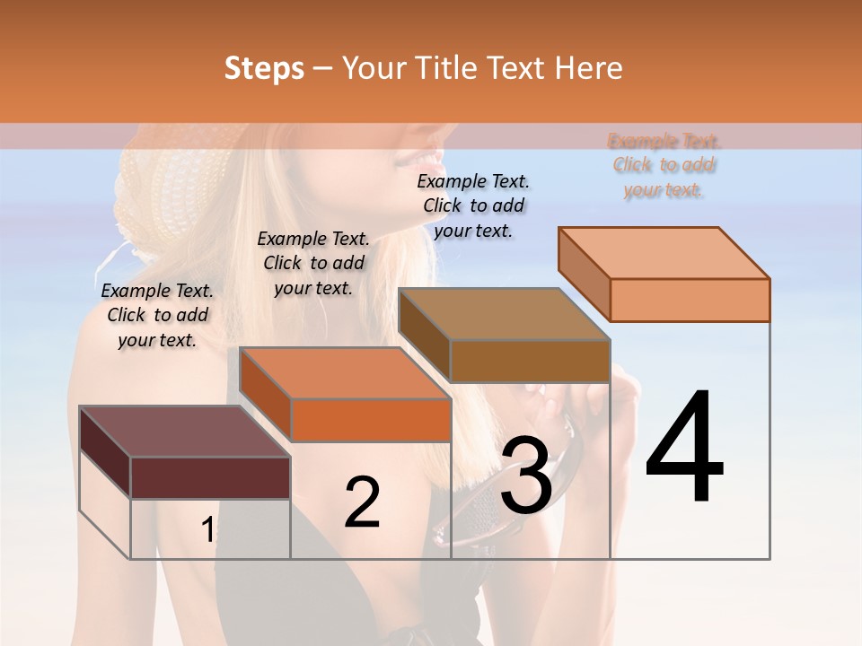 Bikini Hawaii Sexual PowerPoint Template
