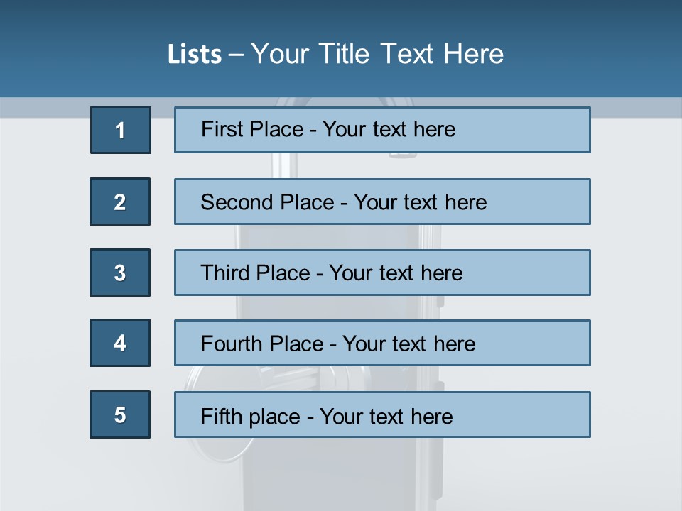 Mobility Isolated System PowerPoint Template