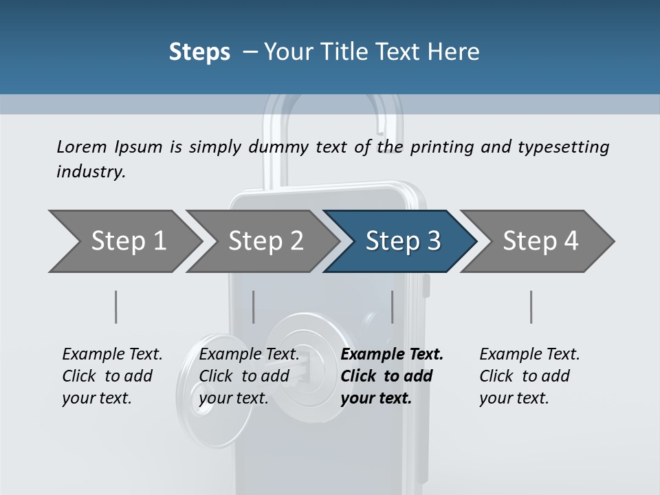 Mobility Isolated System PowerPoint Template