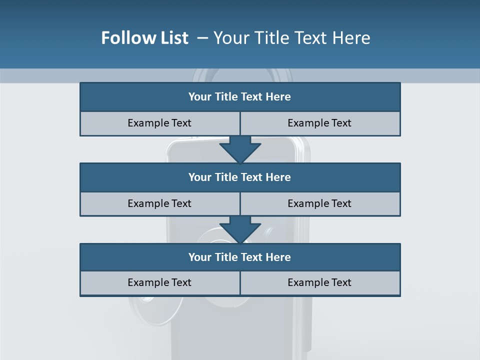 Mobility Isolated System PowerPoint Template