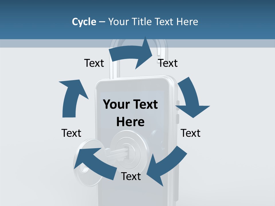 Mobility Isolated System PowerPoint Template