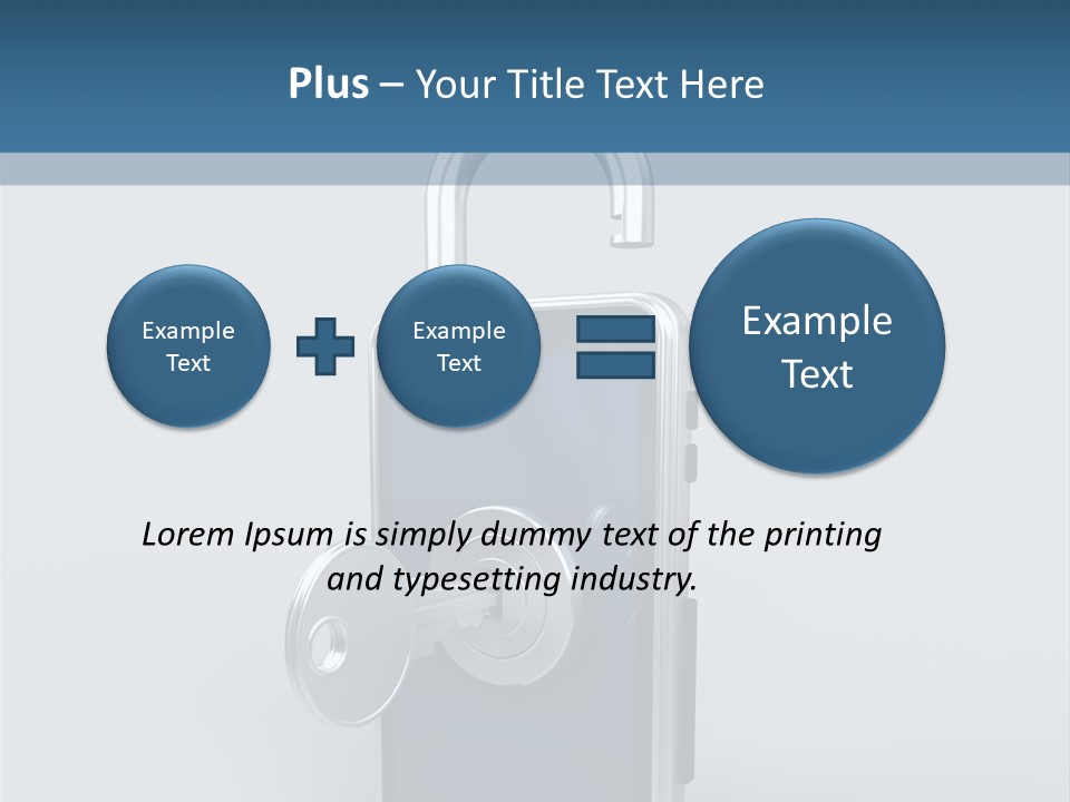 Mobility Isolated System PowerPoint Template