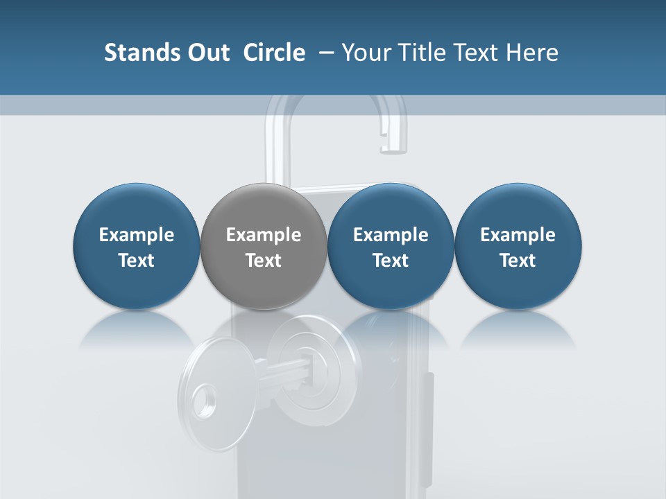 Mobility Isolated System PowerPoint Template