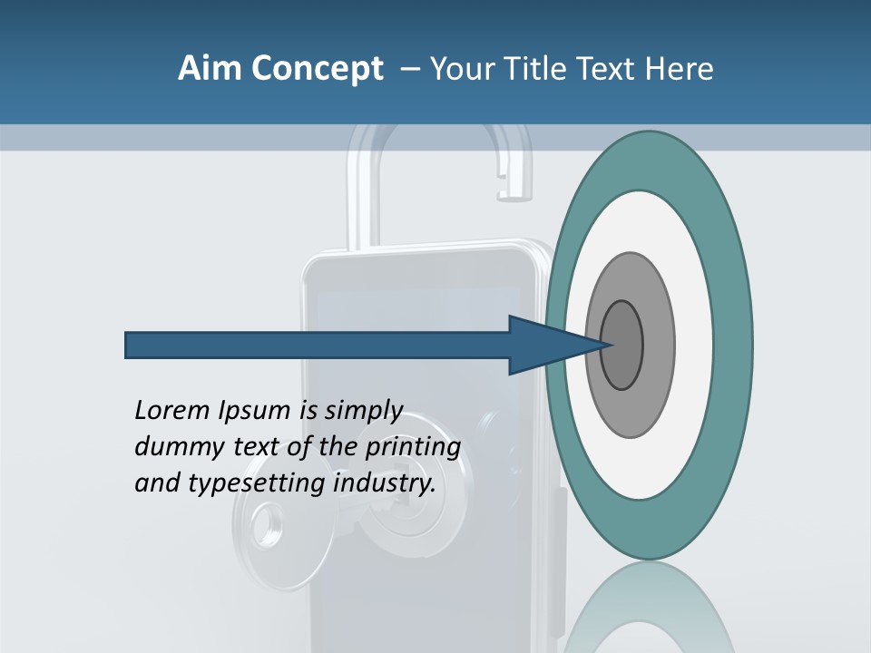 Mobility Isolated System PowerPoint Template