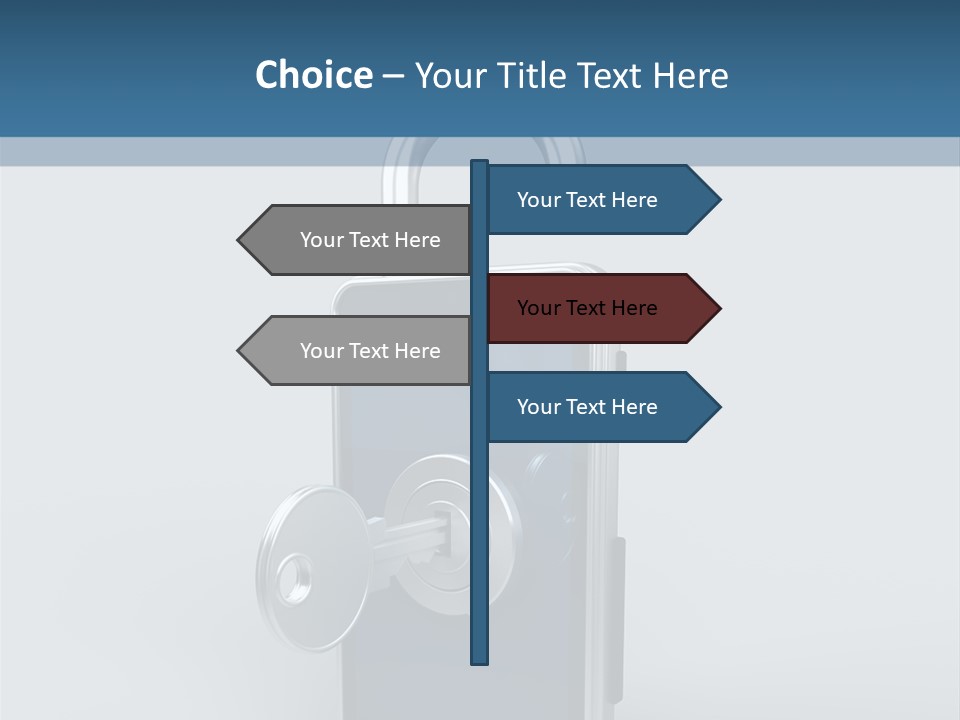 Mobility Isolated System PowerPoint Template