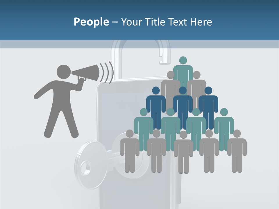 Mobility Isolated System PowerPoint Template