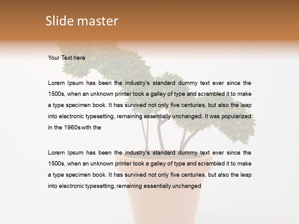 Protection Money Ecology PowerPoint Template