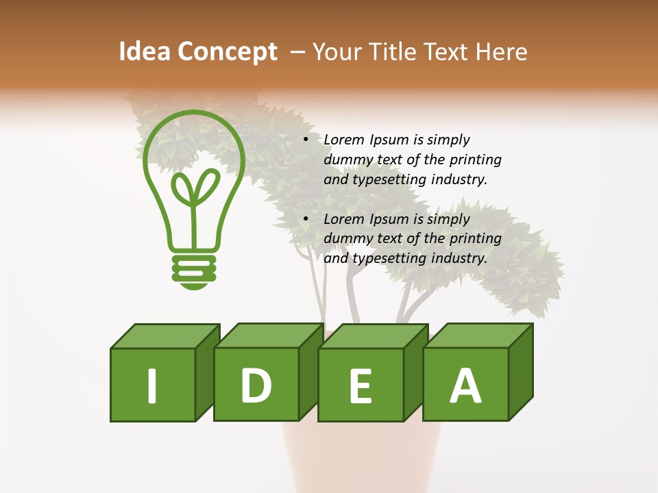 Protection Money Ecology PowerPoint Template