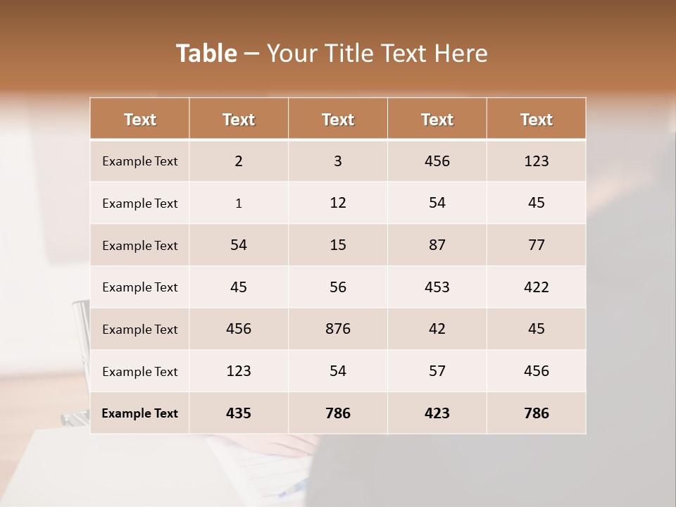 Law Office Occupation PowerPoint Template