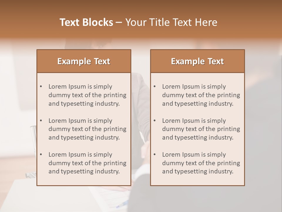 Law Office Occupation PowerPoint Template