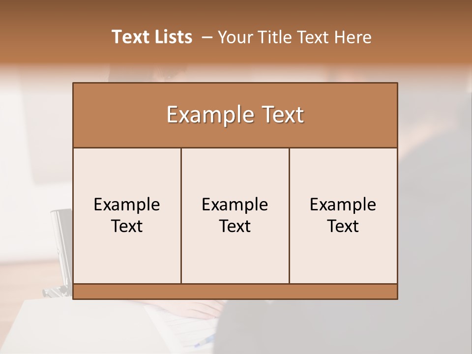 Law Office Occupation PowerPoint Template
