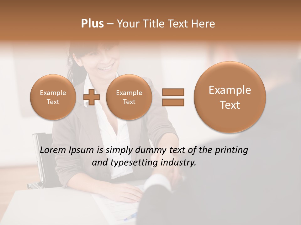 Law Office Occupation PowerPoint Template